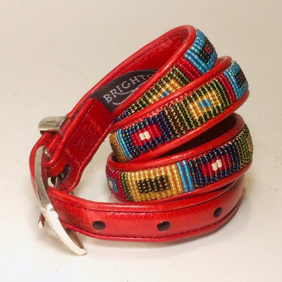 Brighton Beaded Western Native American Belt main image 9